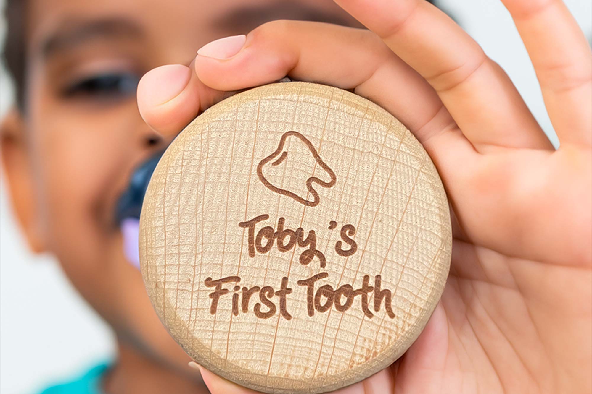 Personalised First Tooth & Curl Box