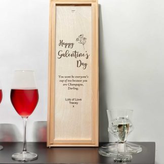 Personalised Galentine's Day Wine Box