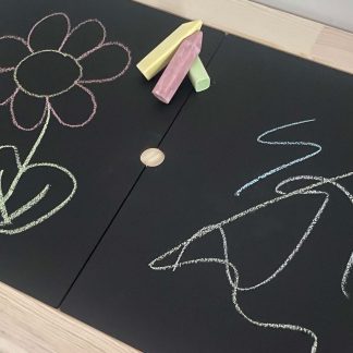 Chalkboard lid For Ikea Flisat Table