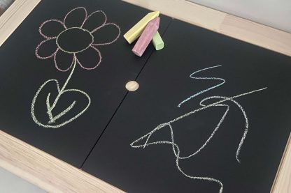 Chalkboard lid For Ikea Flisat Table