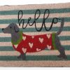 dachshund door mat