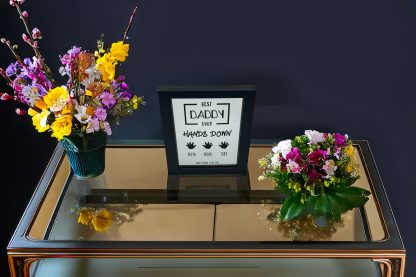 Personalised Best Daddy Ever Engraved Frame - Image 3