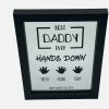Personalised Best Daddy Ever Engraved Frame - Image 4