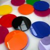 Flisat colour insert discs