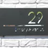 Modern House Number Sign - Image 3
