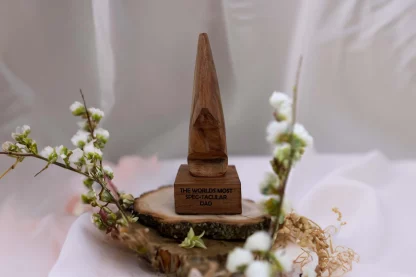 Personalised Wooden Nose Glasses Holder