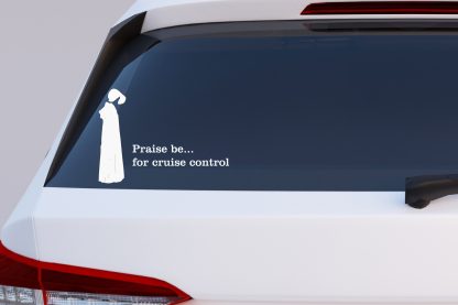 Handmaid Parody Vinyl Sticker