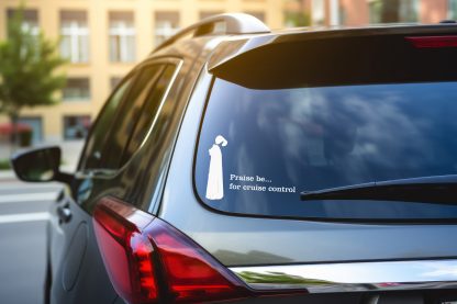 Handmaid Parody Vinyl Sticker
