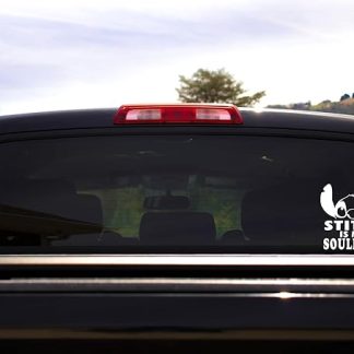 Stitch Is My Soulmate Car Decal