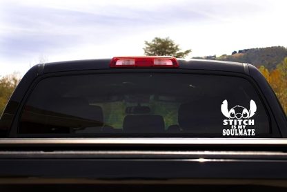 Stitch Is My Soulmate Car Decal