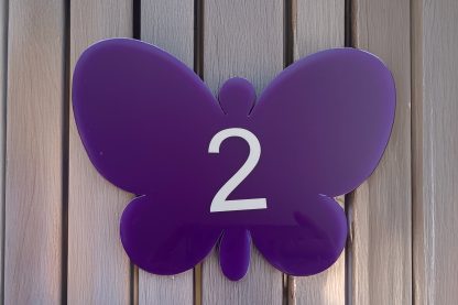 Set of 2 Acrylic Butterfly Shapes - Image 8