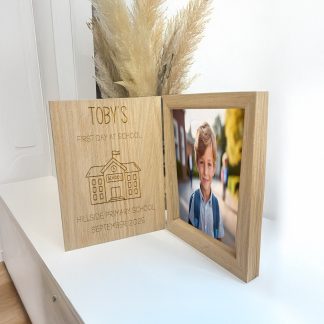 First Day of School Book Frame