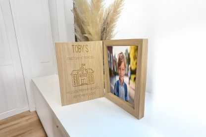 First Day of School Book Frame