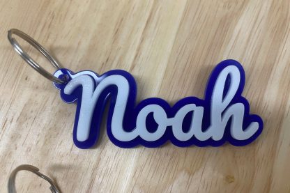 Personalised Acrylic Name Keyring - Image 4