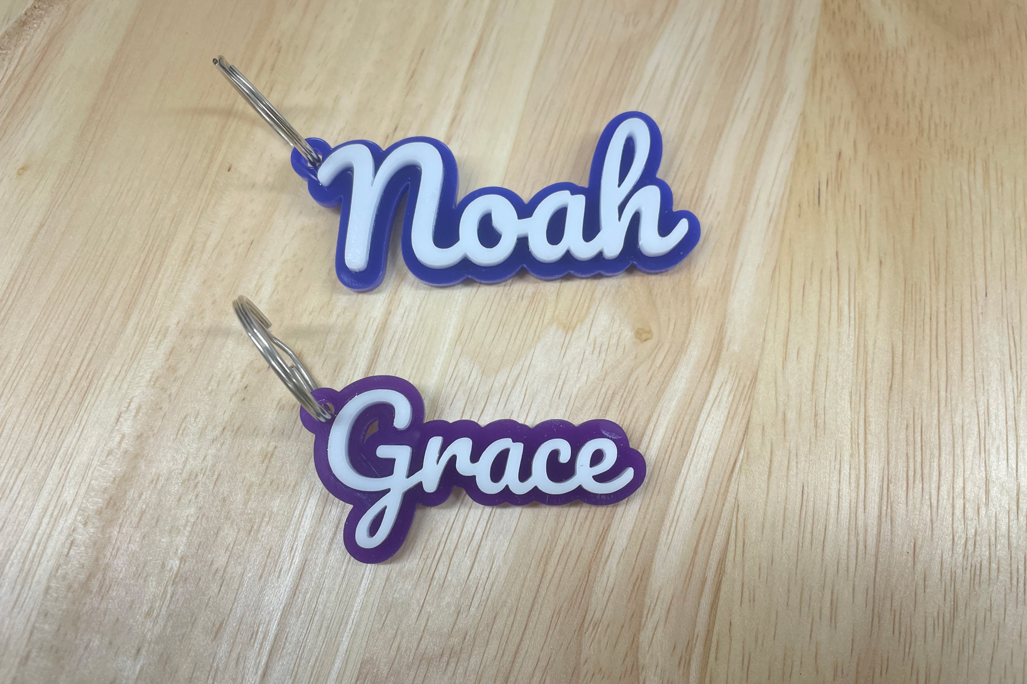 personalised keyring
