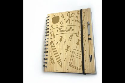 Personalised Bamboo Notebook - Image 5